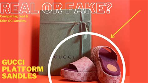 fake gucci platforms|gucci slides authenticity.